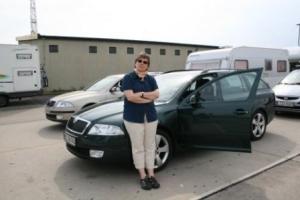 Warten auf die Fähre